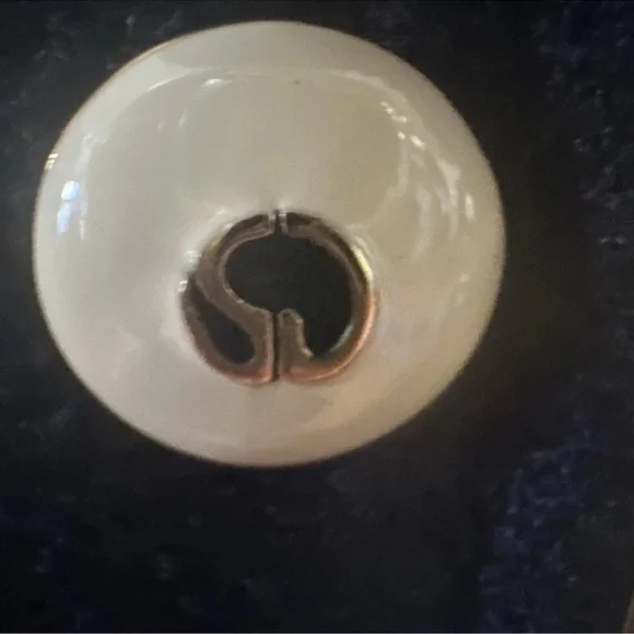 RARE St. John Military Navy Blue Jacket Blazer Santana Marie Gray Wool/Rayon 14 - Picture 11 of 15